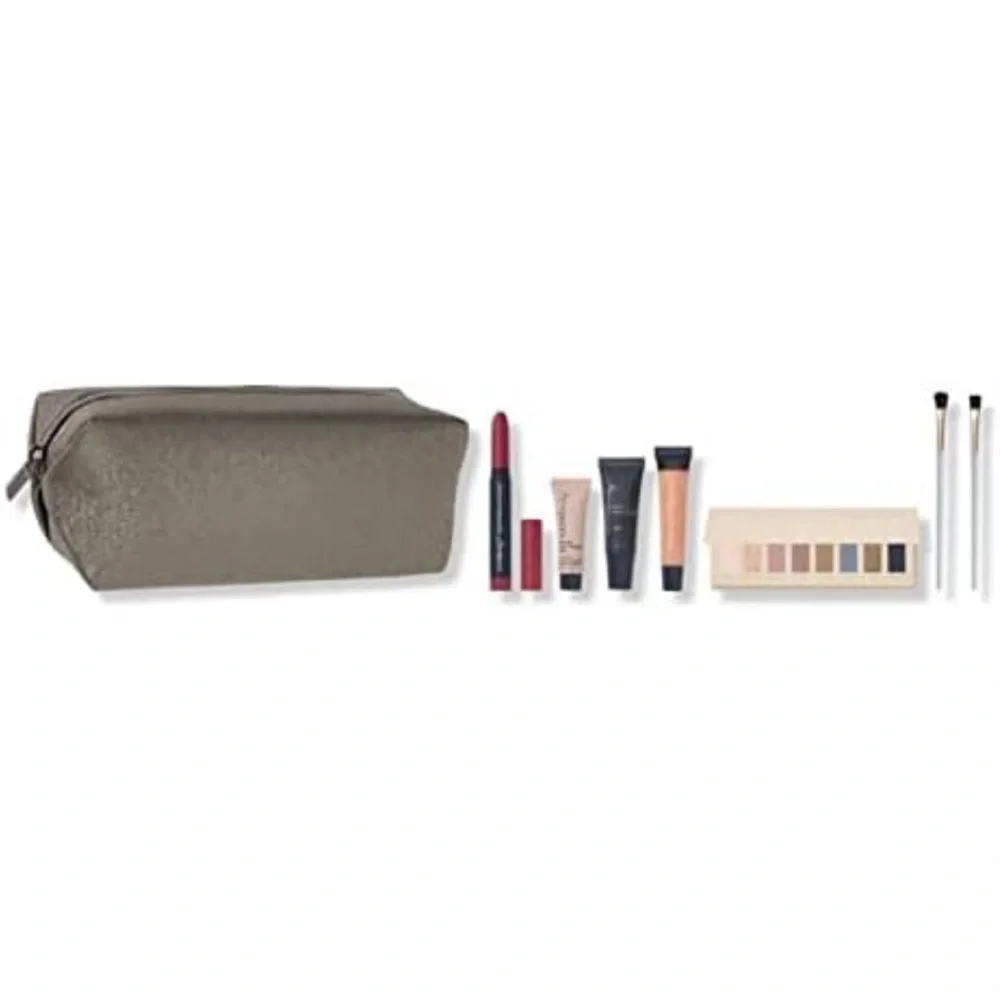 5 for25⚡️Ulta Beauty Gunmetal Gray Cosmetic Bag